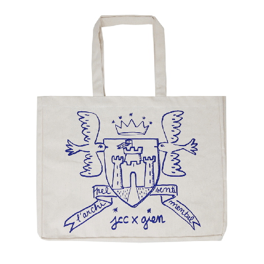 Sac cabas en tissu - L'Archipel Sentimental