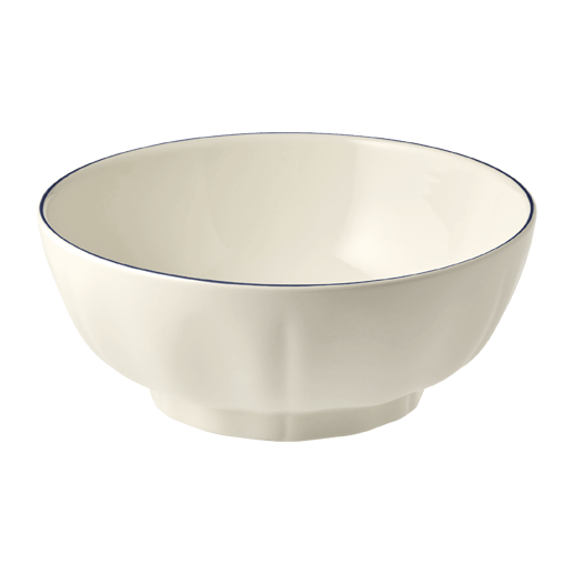 Serving bowl - Filet Indigo - 1L20. Ø 21,3 cm. H 8,5cm
