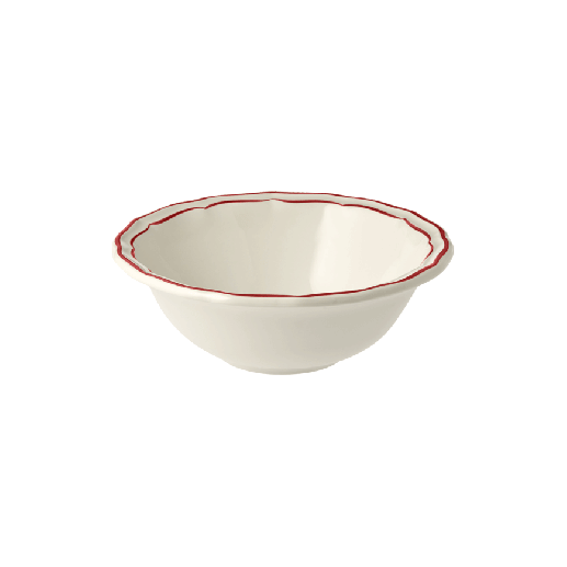 Box of 2 cereals bowls XL - Filet Red