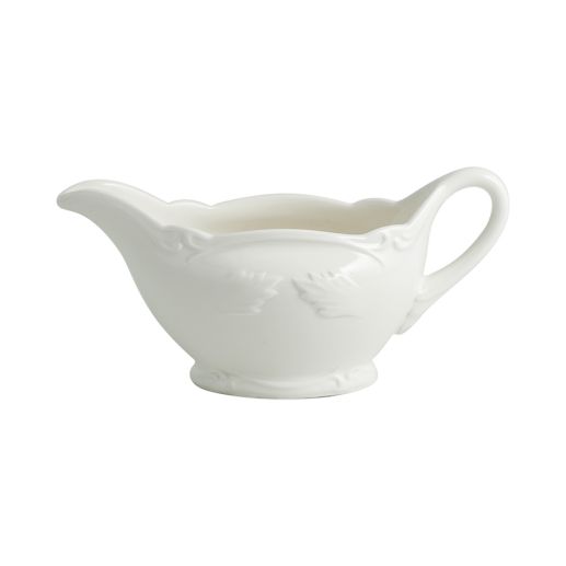 Gravy boat - Rocaille white 
