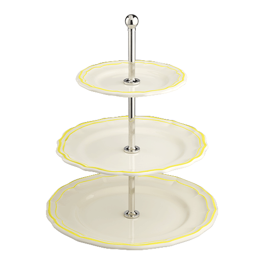 Three-tier cake stand - Filet Lemon