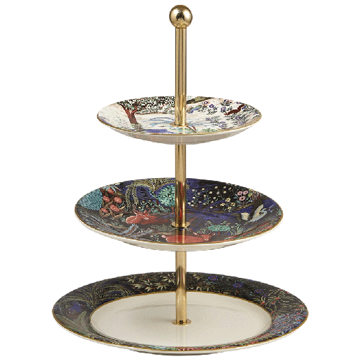 Three-tier cake stand