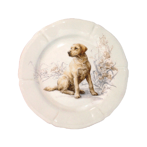 Dessert Plate Labrador
