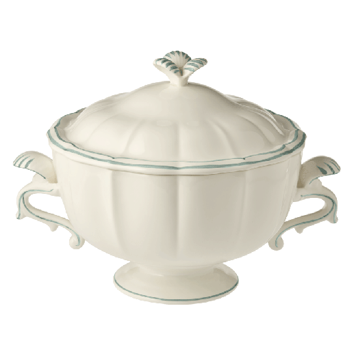 Soup tureen - Filet Earth Grey