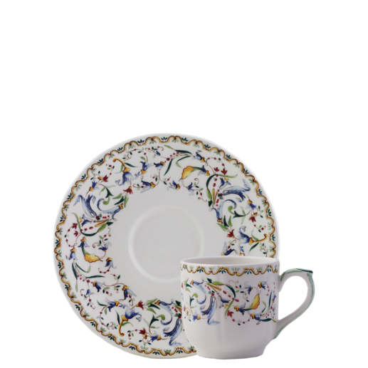 Box of 2 espresso cups & saucers - Toscana