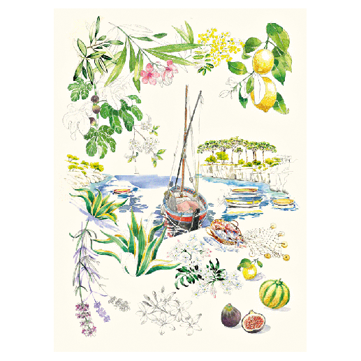 Set of 2 Tea towels - Provence 