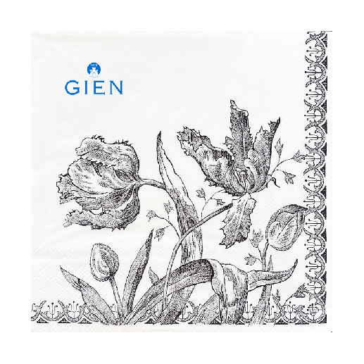 Pack of 20 napkins - Tulipes 