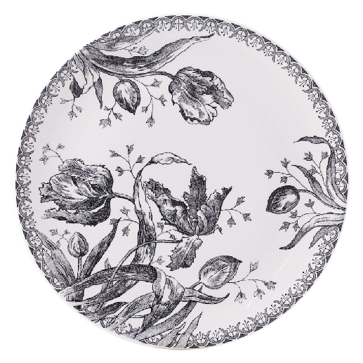 plat à gâteaux - Tulipes