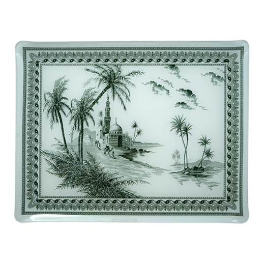 Acrylique serving tray large