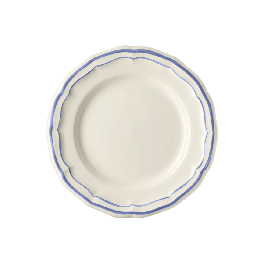 Gien Filet Blue Canape Plate