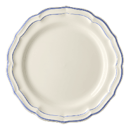 Gien Filet Blue Dinner Plate