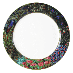 Dinner plate - Jardin du Palais