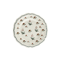 Box of 4 canape plates - Herbier du Paradis