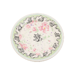 Coffret de 4 assiettes canapés - Pompadour - Ø 16,5 cm