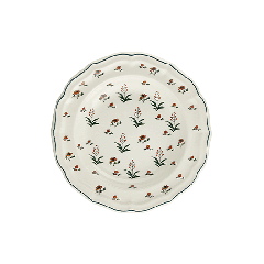 Box of 4 rim soup plates - Herbier du Paradis