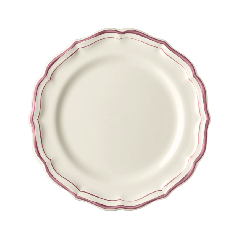 Box of 4 dessert plates - Filet Peony