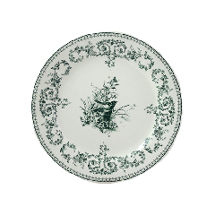 Coffret de 4 assiettes dessert oiseau - Les dépareillées vert 