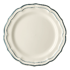 Coffret de 4 assiettes plates - Filet Acapulco