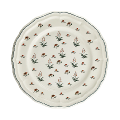Box of 4 dinner plates - Herbier du Paradis