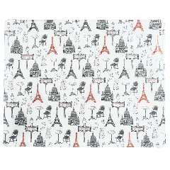 Ça C'est Paris- Plateau acrylique grand modèle