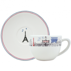 Ça C'est Paris - Tasse et soucoupe Jumbo 