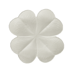 Centre de table Trèfle Kaolin - Jour de Chance