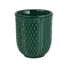 Tea cup emerald green - Pont aux Choux