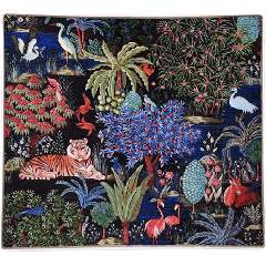 Square plate - Le Jardin du Palais