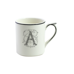 Mug A - Filet Midnight Monogram