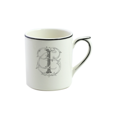 MUG I - Filet Manganèse Monogrammé
