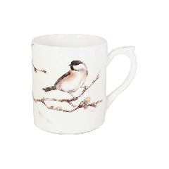 C 1 MUG NONNETTE OISEAUX FORET