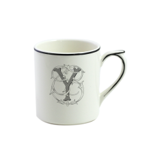 Mug Y - Filet Midnight Monogram