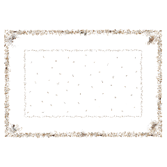 Nappe rectangulaire - Sologne - 170 x 250 cm