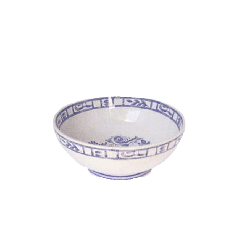 Box of 4 cereal bowls - Oiseau bleu