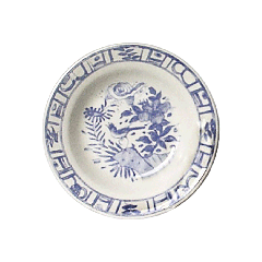 Box of 4 rim soup - Oiseau bleu