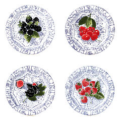 Assorted Canape Plates