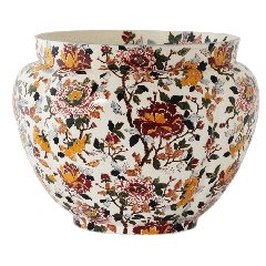 Cache-pot Fontainebleau - Pivoines