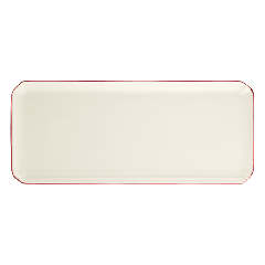 Oblong serving tray - Filet Coral