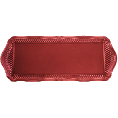 Plat à cake - Pont aux Choux rubis - 37,8 x 15 cm