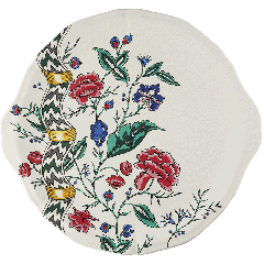 Plat à gâteaux - Dominoté - Ø 34 cm 