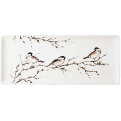 C 1 PLAT CAKE OISEAUX FORET