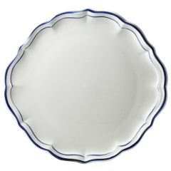 Plat à gâteaux - Filet Indigo - Ø 31,7 cm