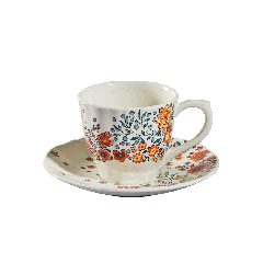 Coffret de 2 tasses et soucoupes à thé US - Poésie 