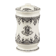 Pharmacy jar, large - Monogramme