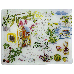 GRAND PLATEAU ACRYLIQUE - PROVENCE - 46,4 X 36,4 CM