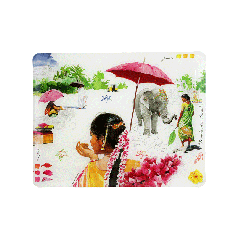 Plateau acrylique petit modèle - Route des Indes