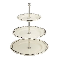 Three-tier cake stand - Filet midnight