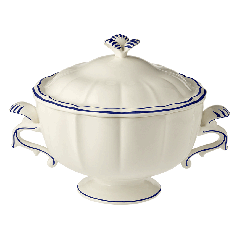 Soupière - Filet Cobalt