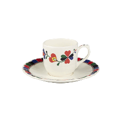Espresso cups & saucers - Chance folle