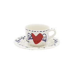 Coffret de 2 tasses & soucoupes à café - L'Archipel Sentimental